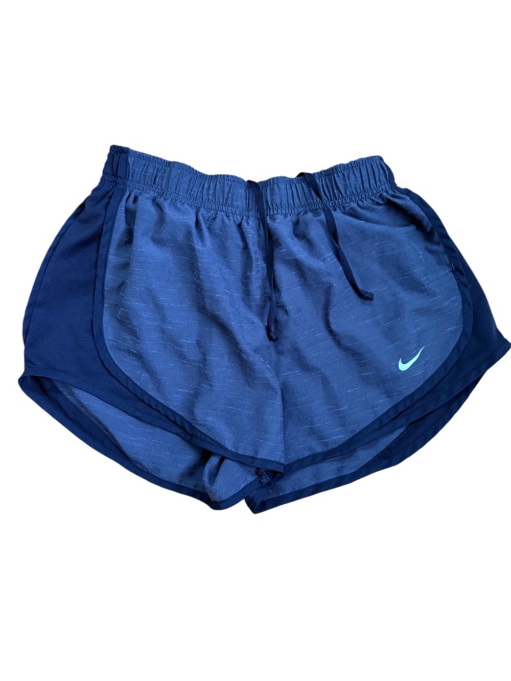 Nike Womens Black and Gray Athletic Running Shorts